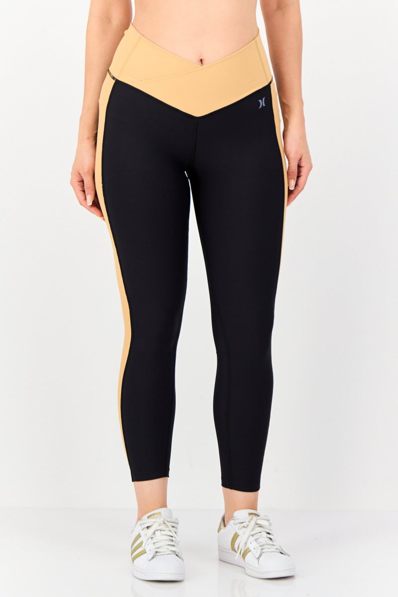 Hurley ليغينغز تدريب رياضية للنساء، سوداء - Image 1