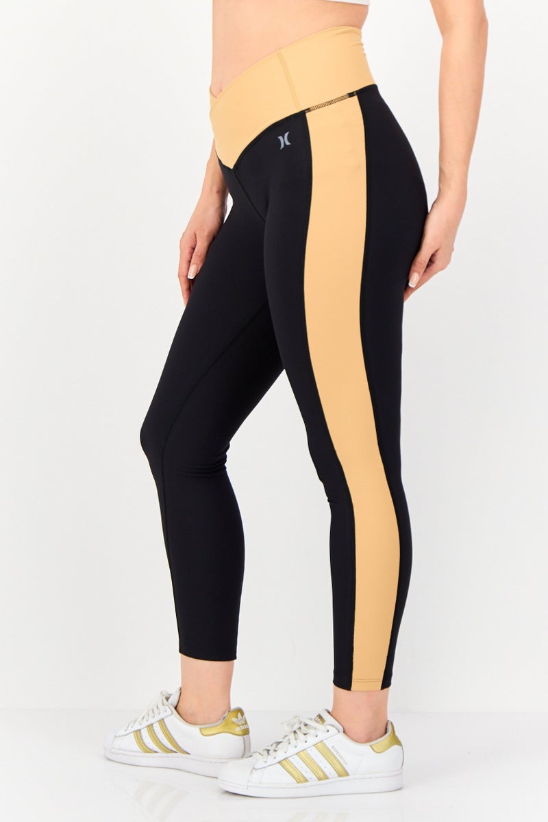 Hurley ليغينغز تدريب رياضية للنساء، سوداء - Image 2