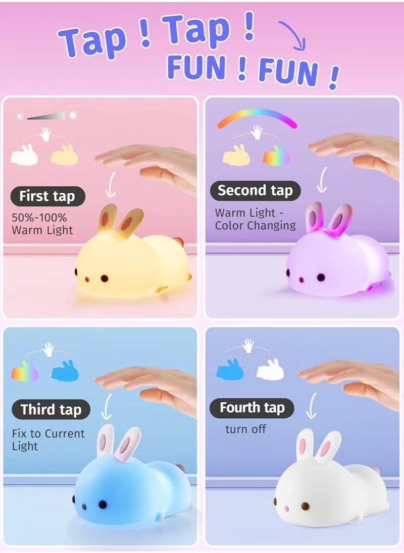 Gonice - One Fire Cute Bunny Kids Night Light - Image 1