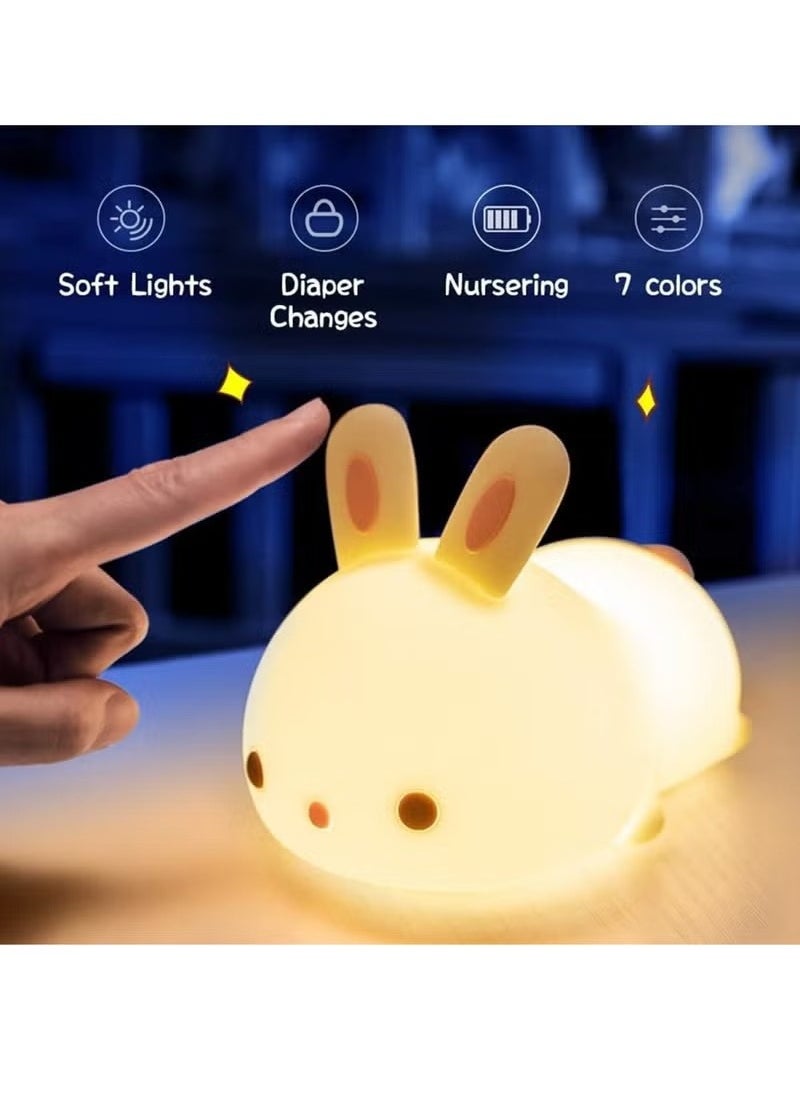 Gonice - One Fire Cute Bunny Kids Night Light - Image 1
