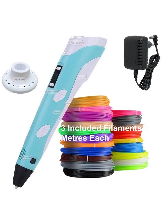 Magicwand Imagine & Innovate 3D Pen With Lcd Display With Filament Adventure【With Adaptor】【Pack Of 1】 - Image 1