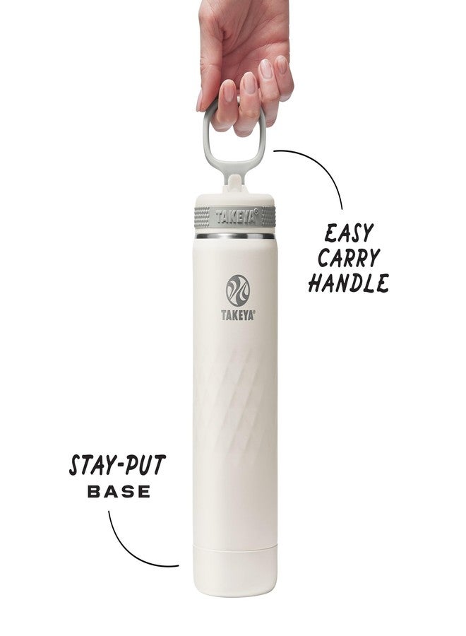Takeya Sport 22 oz Triple-Insulated Stainless Steel Water Bottle, Straw Lid - Leakproof, Sweatproof, BPA-Free, Keeps Drinks Cold 36 Hrs, Hot 14 Hrs - Alpine - Image 3