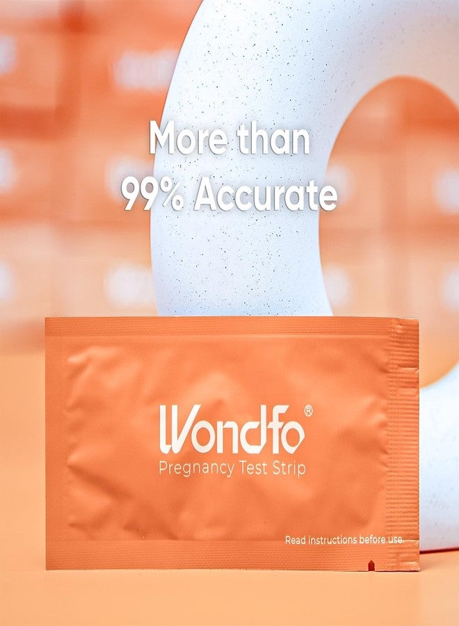 Wondfo 5mm Pregnancy Test Strips - HCG Detection 25 MIU/ml, Home Test of Reliable Result - 10 Count - Image 4