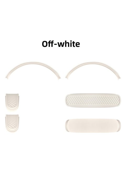 Suitable For Apple AirPods Max Wireless Bluetooth Headset Beam Silicone Protective Cover Dustproof Protective Net-Color:T 1m White-Applicable Model:For Apple AirPods Max
