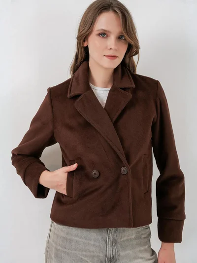 بيغ دارت BDART Textured Double Breasted Jacket