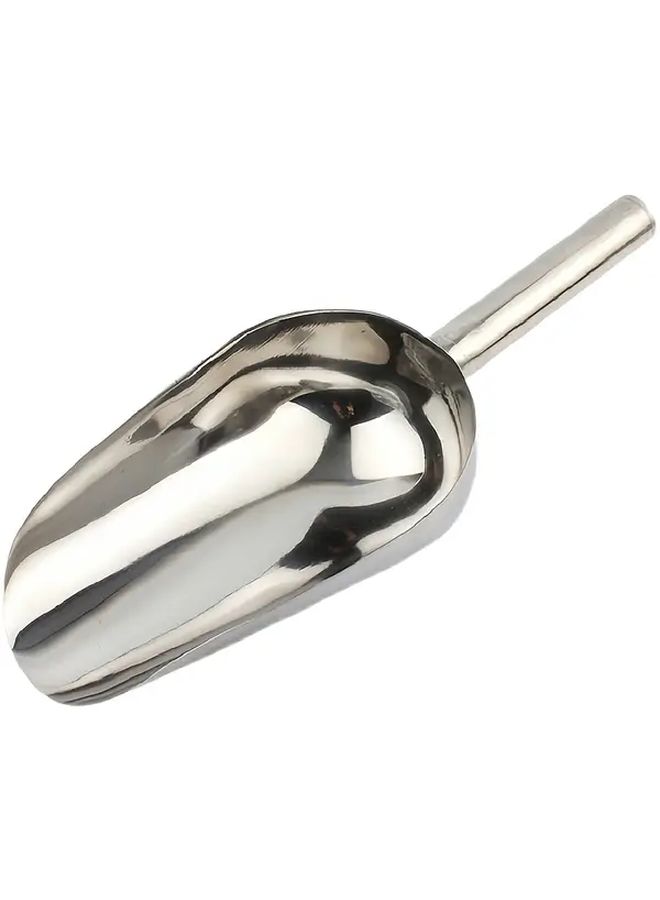 Stainless Steel Silvery Scoop For Ice Pet Food And Dry Goods With Easy Grip Handle - Image 5