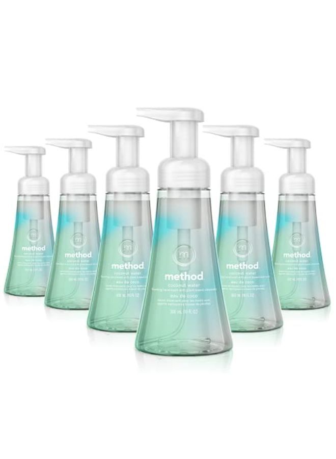 Method Foaming Hand Wash Coconut Water 10 Oz 6 Pack Packaging May Vary - Image 1