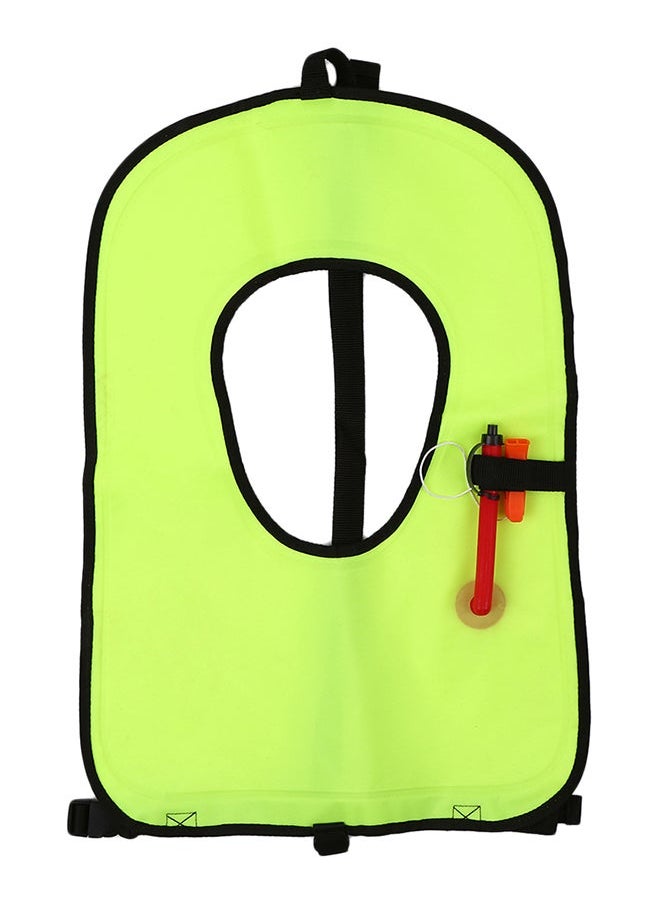 NIBEMINENT Inflatable Snorkel Life Jacket 
