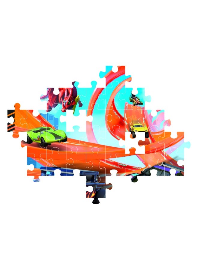 Clementoni Puzzle Hotwheels Loop Race 104pcs - Image 5
