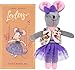 LEVLOVS Mouse in a Box Birthday Mouse Baby Mice in a Cheese Box Baby Registry Gift Birthday Gift Designer Doll - Image 2