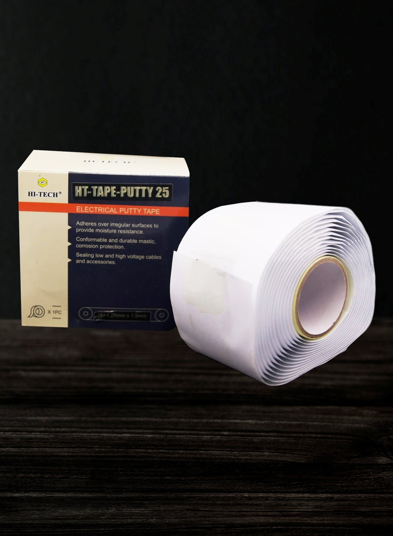 هاي-تيك شريط معجون 3 م × 25 مم × 1.5 مم - Image 4