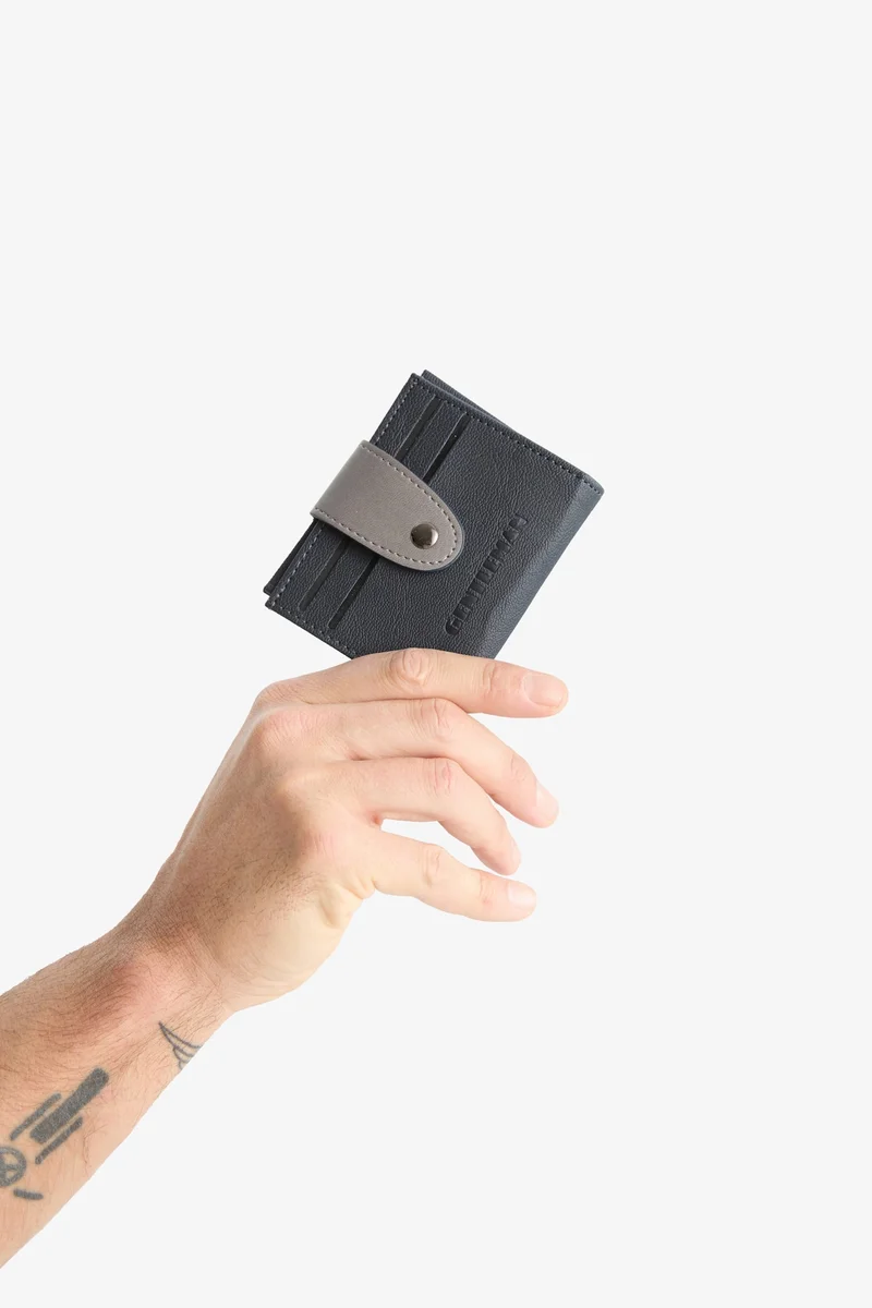 ديفاكتو Man Faux Leather Wallets