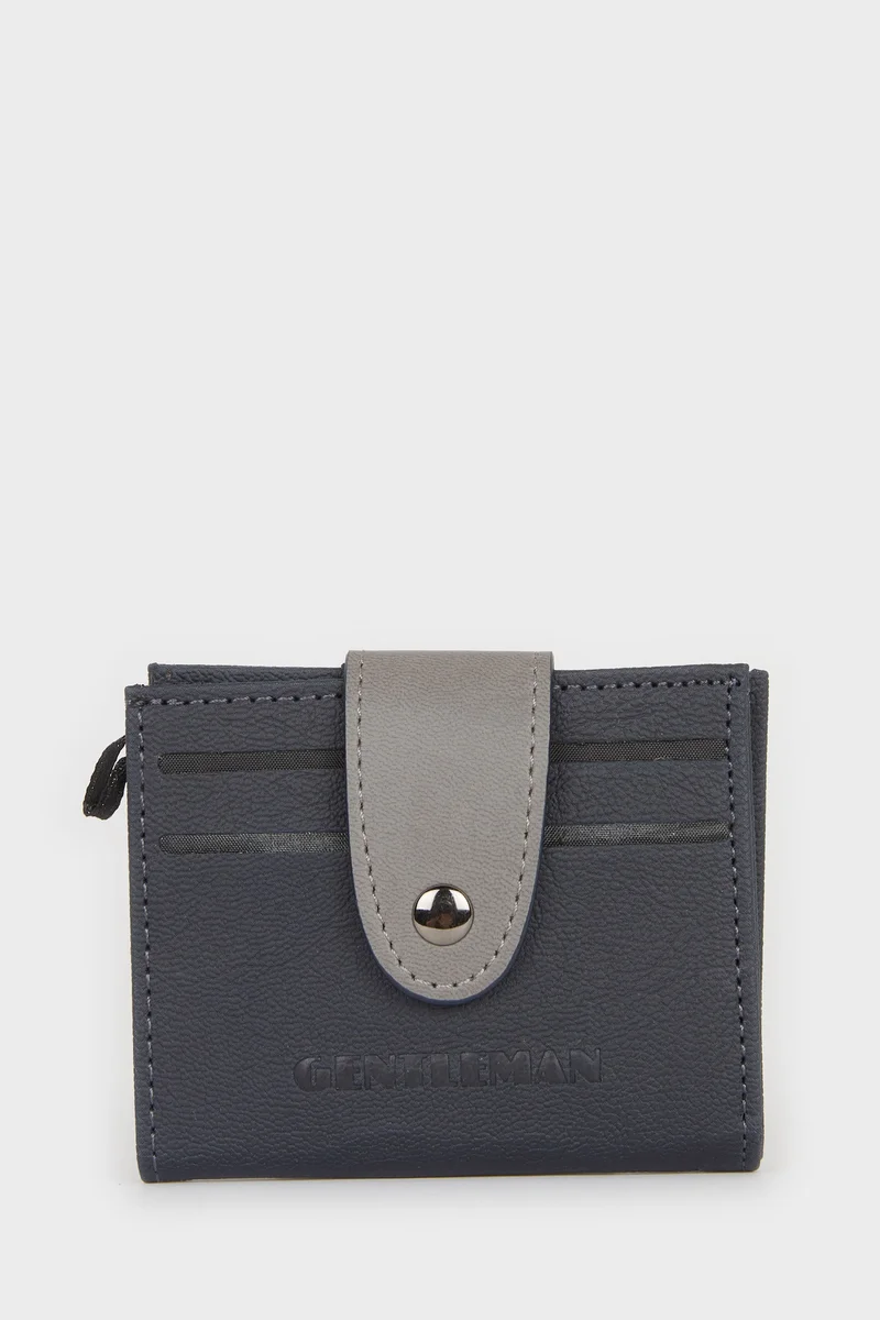ديفاكتو Man Faux Leather Wallets