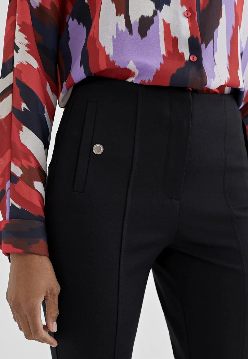 Lola Casademunt Skinny trousers with slit
