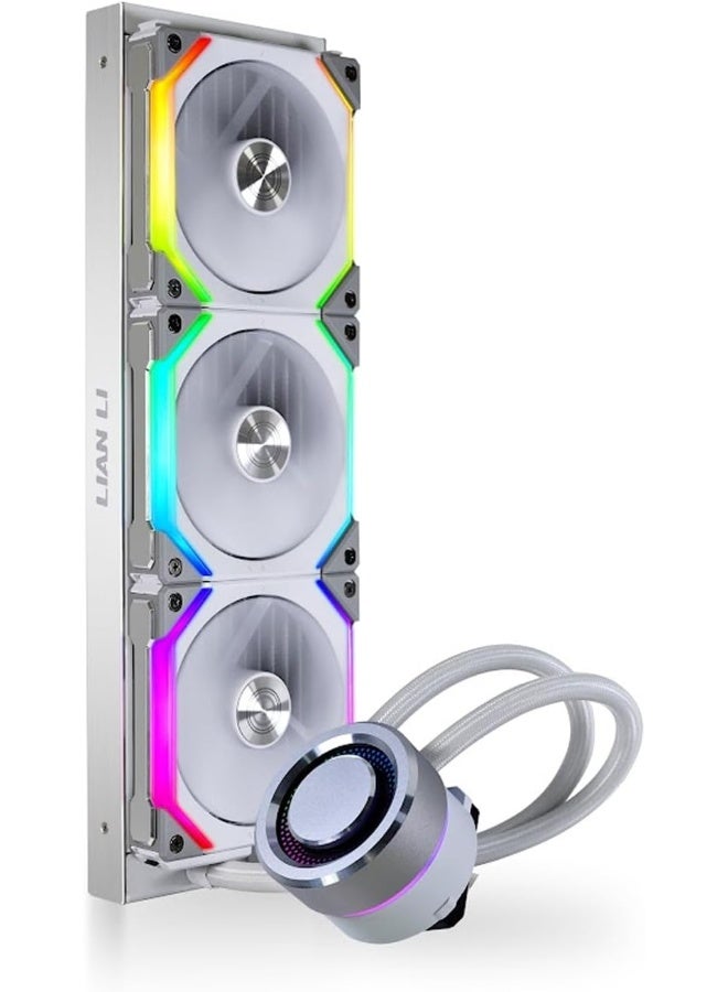 LIAN LI Renewed - Lian Li 360SLA Galahad liquid cooler with SL Unifan - White - Image 4