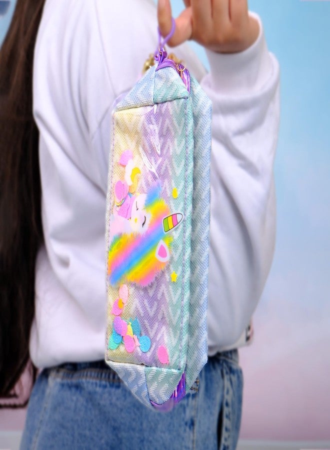 Whimsy Beauty 5-Piece Organic Makeup Kit for Girls, Preteens & Teens | Safe & Skin-Friendly Beauty Set | Non-Toxic Real Toy Makeup | Eye Glitter, Lip Cheek Tint, Kids Lip Gloss & Mermaid Brushes - Image 5