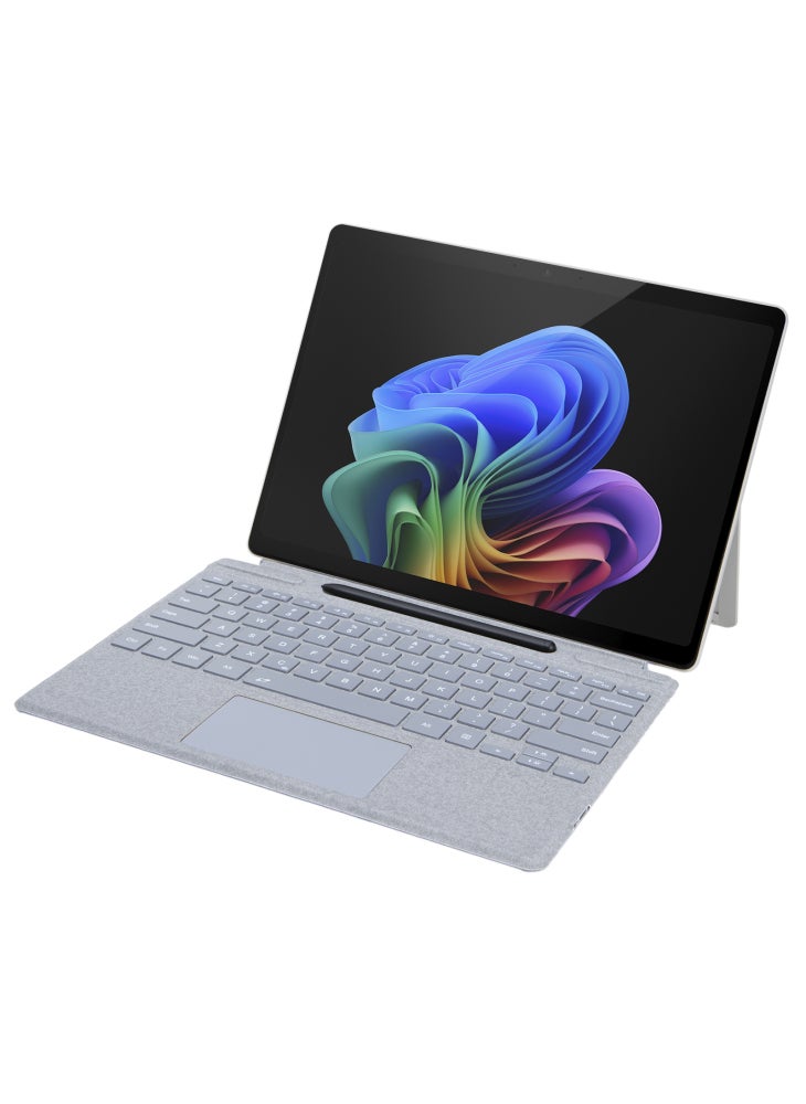 2109-AS Bluetooth-Compatible Keyboard for Microsoft Surface Pro 12inch/11/10/9/8/X Touchpad Backlit Tablet Keyboard - Light Grey - Image 4