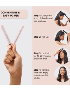 General Instant Volumizing Hair Clips for Women - Hair Roller Clips with Roller,Clip for Hair Volume and Curl ,Easy to Use Volume Hair Clips for Root Lift of All Hair Type,Curl Clips, 2 Pcs  - Image 4