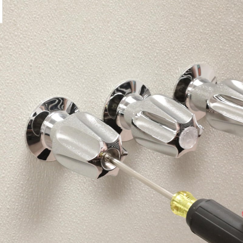 DANCO Bathtub and Shower 3-Handle Remodel/Rebuild Trim Kit for Price Pfister Verve Faucets | Knob Handle Replacement | Chrome (39619) - Image 5
