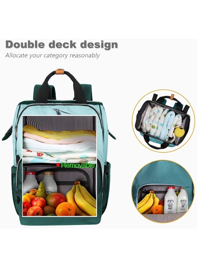 Hap Tim Baby Diaper Bag for Boys Girls, Large Backpack Diaper Bags - Image 5