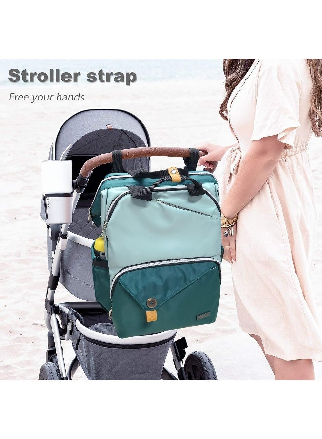 Hap Tim Baby Diaper Bag for Boys Girls, Large Backpack Diaper Bags - Image 3