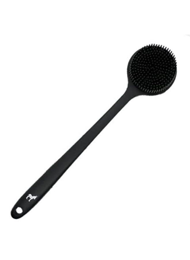 Pete & Pedro Long Handle Back & Body Shower Scrub Brush for Men & Women | Two-Sided Bath Tool to Reach Hard Spots - Image 1