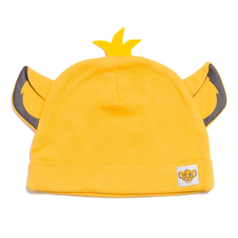 Disney Lion King Simba Infant Baby Boys Snap Cosplay Coverall and Hat Set Lion King 18 Months - Image 4