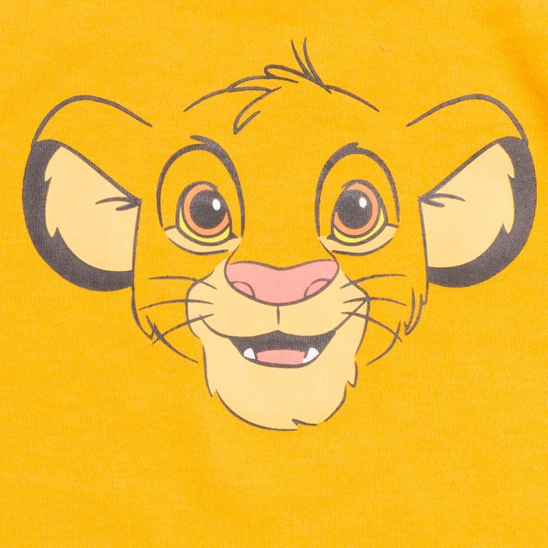 Disney Lion King Simba Infant Baby Boys Snap Cosplay Coverall and Hat Set Lion King 18 Months - Image 5