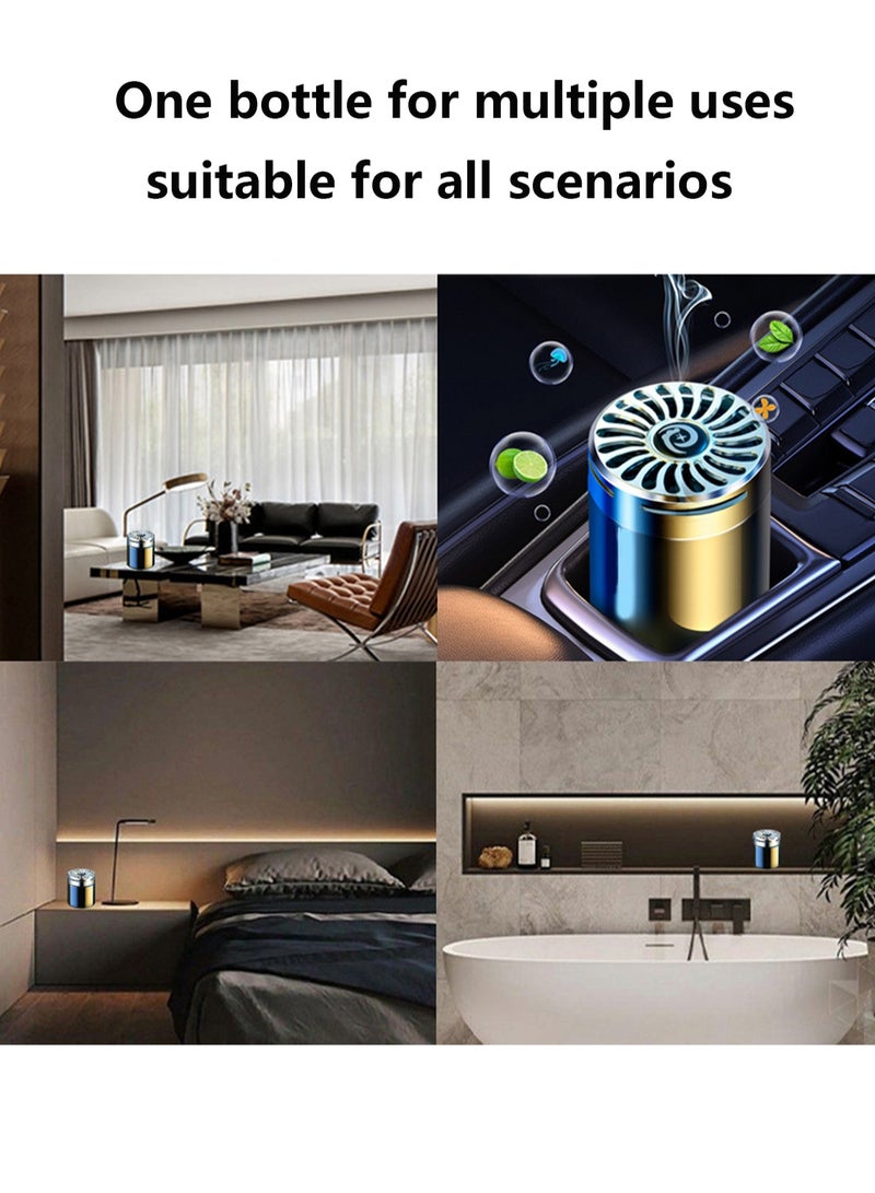 2-Pack Car Aromatherapy Cup Car Perfume Air Freshener Car High-End Solid Fragrance Cream (Osmanthus Fragrance) - Image 2