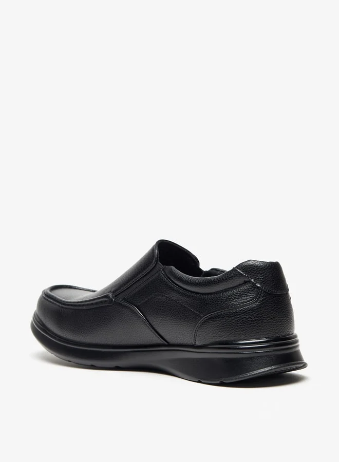ال بي ال من شو اكسبرس Men's Solid Slip-On Loafers