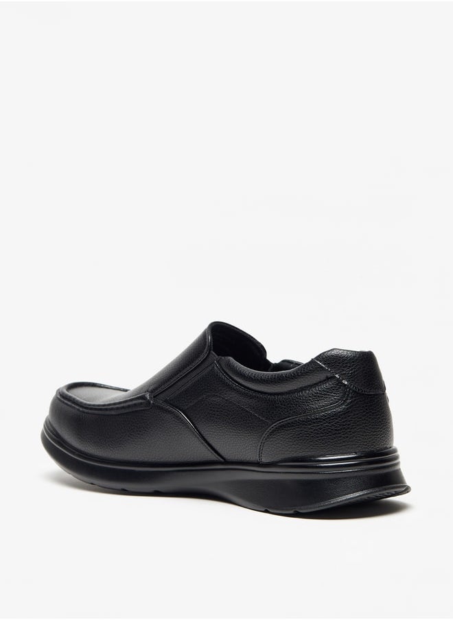 LBL by Shoexpress - Men's Solid Slip-On Loafers - Image 1