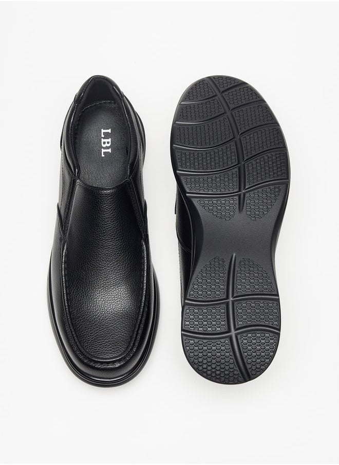 LBL by Shoexpress - Men's Solid Slip-On Loafers - Image 1