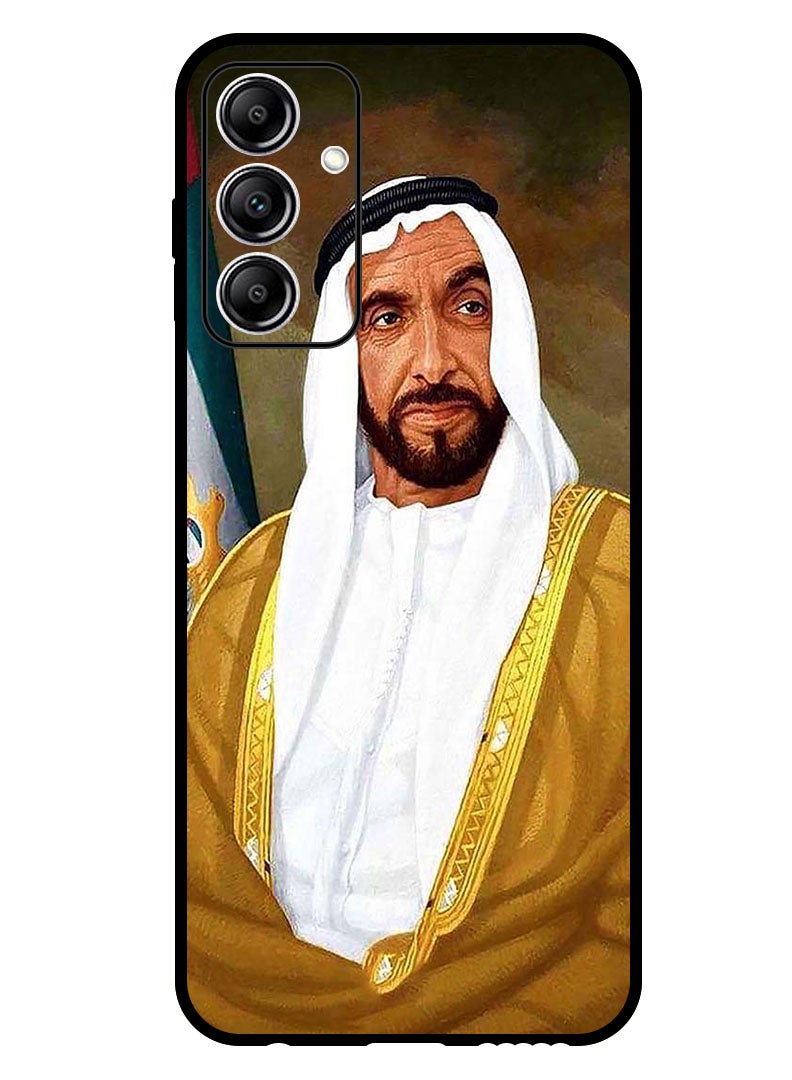 Theodor Protective Case Anti Scratch Shock Proof Bumper Cover For Samsung Galaxy A35 Sheikh Zayed Painting - Image 1