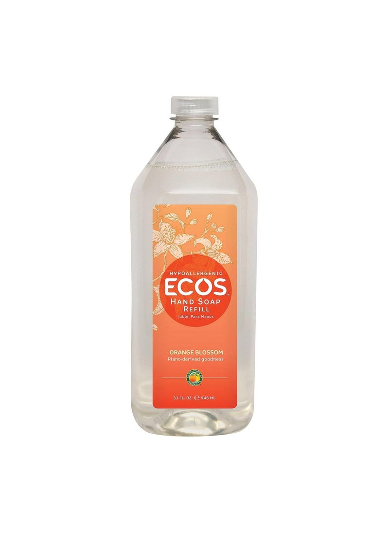 earth friendly products - Earth Friendly - ECOS Hypoallergenic Hand Soap Refill Orange Blossom - 32 oz. - Image 1