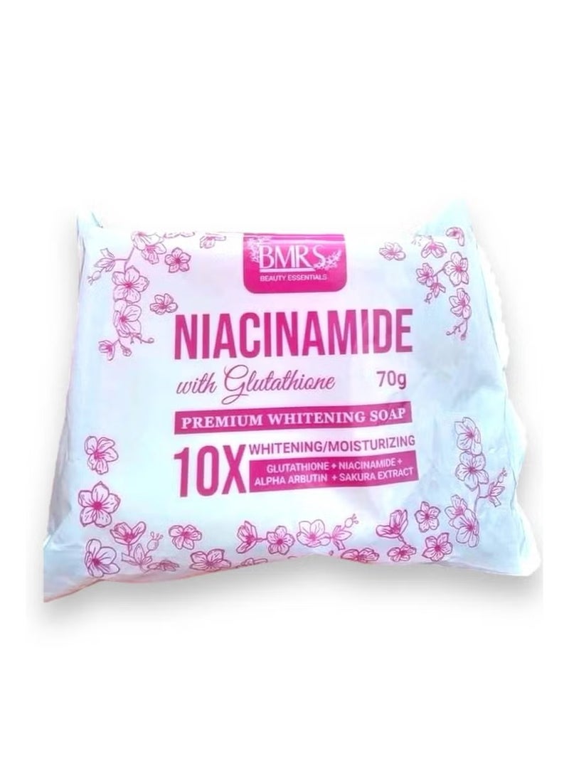بمارس نياسيناميد مع الجلوتاثيون صابون التبييض الفاخر - Image 1