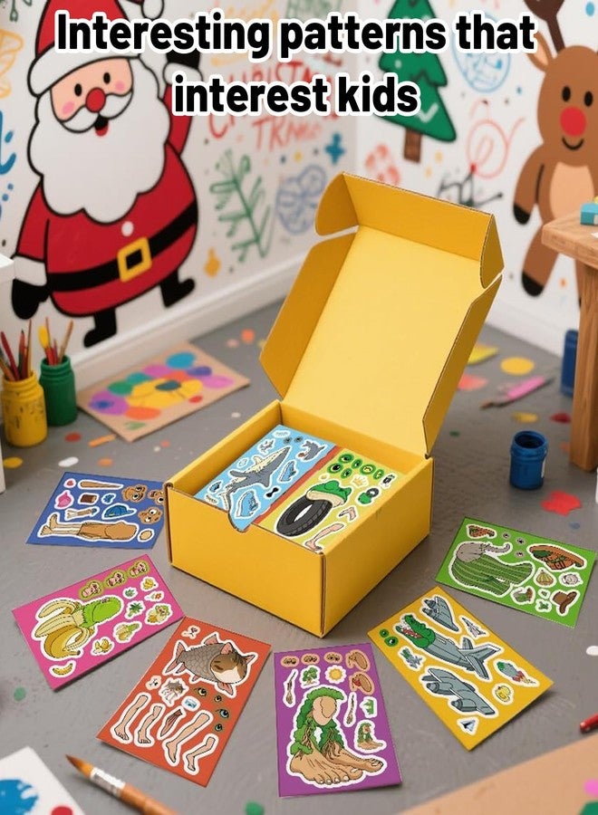 Buildcon 24 Sheets DIY Creative Stickers for Laptop, Water Bottles, Notebooks, Stickers Set, Cute Stickers for Teens and Young Adults, Fun Craft Activity for Kids - Image 5