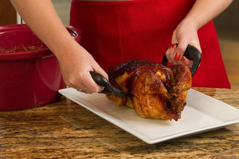 Bear Paws Meat Claws - The Original Meat Shredder Claws for Pulled Pork, USA Made - Easily Lift, Shred, Pull and Serve Pork, Chicken, Brisket and Turkey - Gift for Dad on Christmas! (Gray) - Image 2