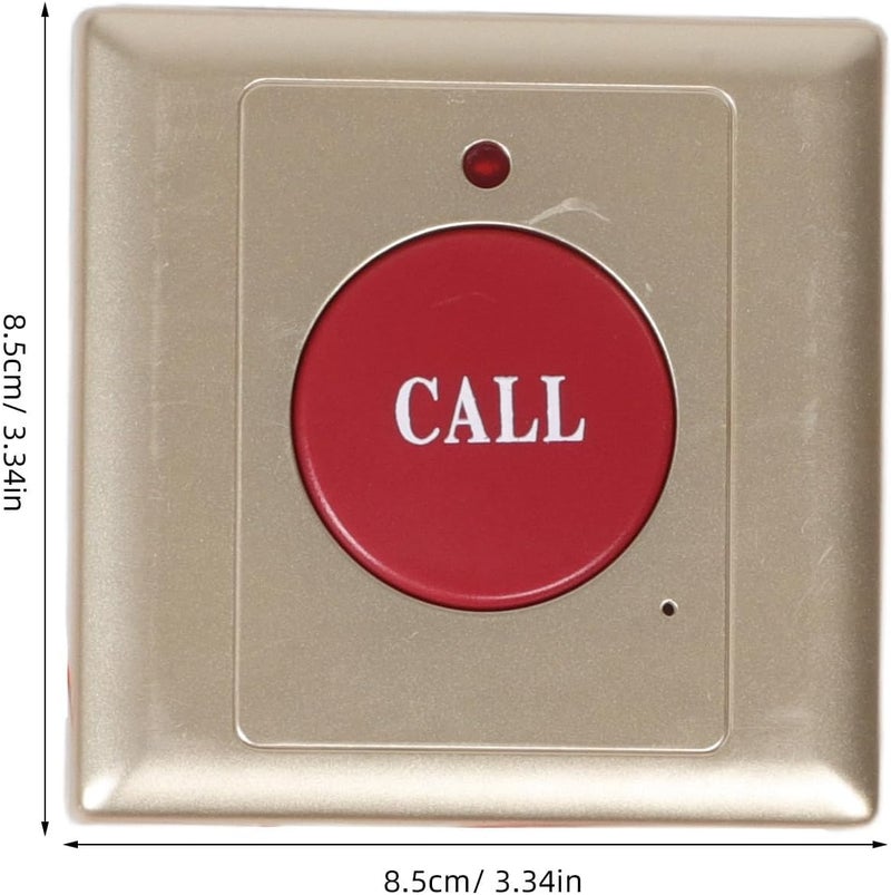 Emergency Call Button with Pull Cord for Elderly, Safety Alarm Button for Homes and Hospitals, Emergency Notification Device for Disabled and Patient Assistance - Image 2
