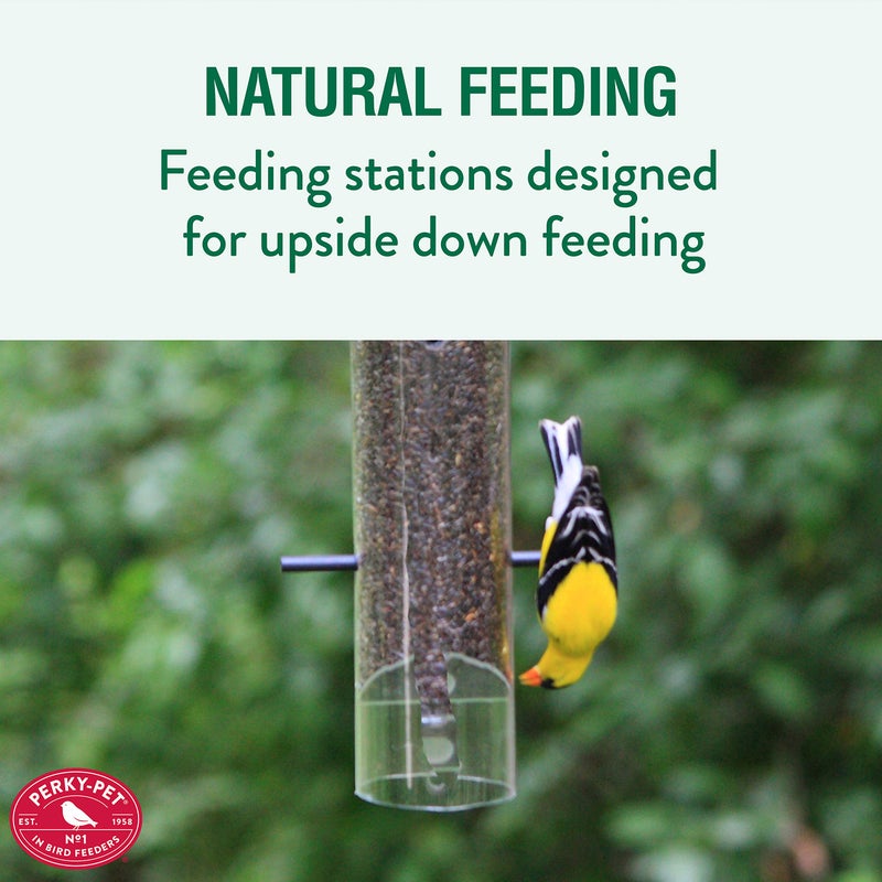 Perky-Pet 399 Patented Upside Down Thistle Feeder - Image 1