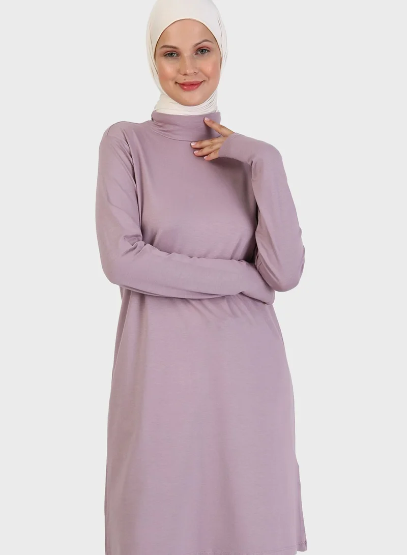 Refka by modanisa High Neck Knitted Tunic