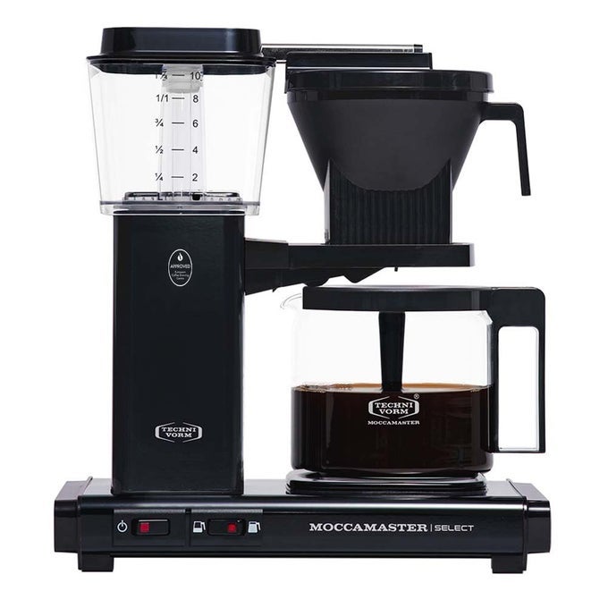 KBG SELECT COFFEE MACHINES FILTER COFFEE MACHINE BLACK UK PLUG 125 LITERS