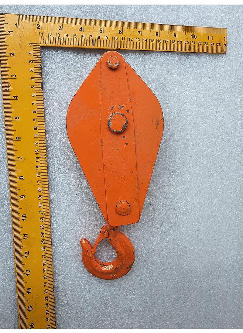 TMC Crane Pulley Heavy Duty 2 Tons Capacity for Multiple Use Heavy Material Lifting Industrial Use Pack of 1  - Image 2