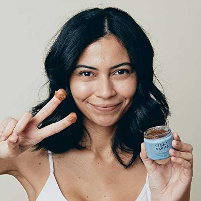 Eight Saints Zen Out Of Ten Bamboo Detox Face Scrub Exfoliator, Natural and Organic Daily Exfoliating Facial Scrub With Bamboo Fibers to Unclog Pores, Blackheads, Blemishes, and Dull Skin, 2 Ounces - Image 4