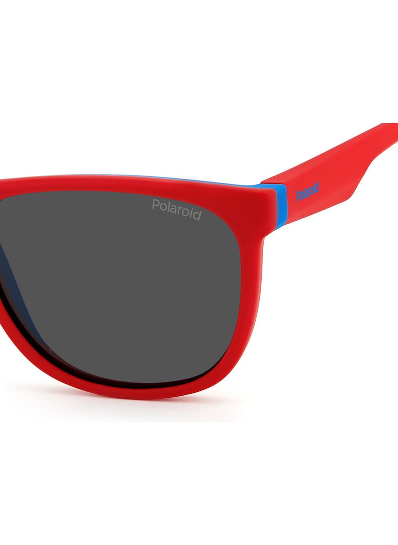 Polaroid Square Sunglasses Pld 8049/S Red Blue 49  - Image 5