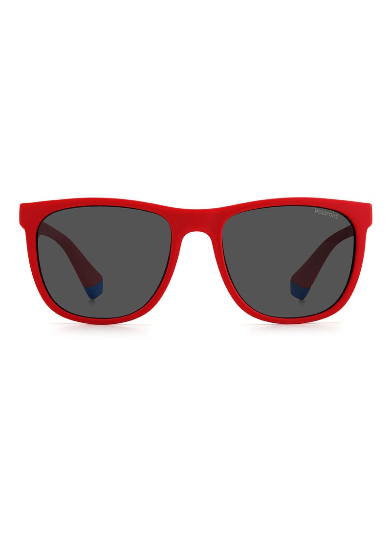 Polaroid Square Sunglasses Pld 8049/S Red Blue 49  - Image 2
