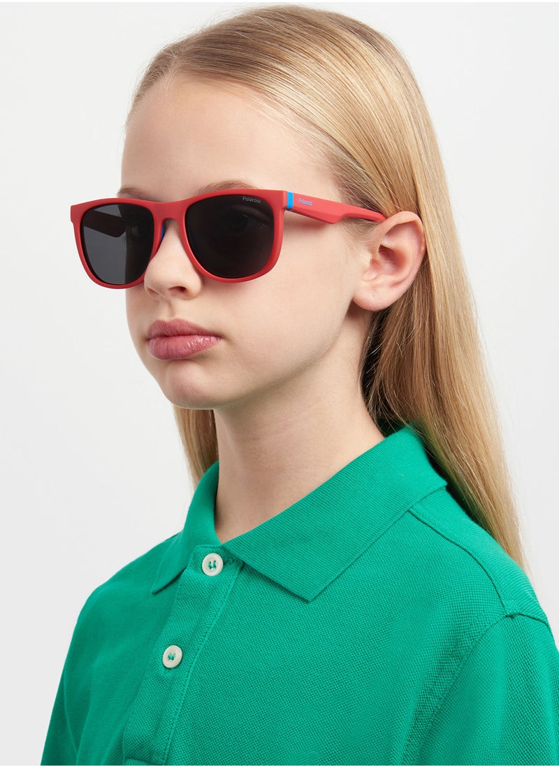 Polaroid - Square Sunglasses Pld 8049/S Red Blue 49 - Image 1