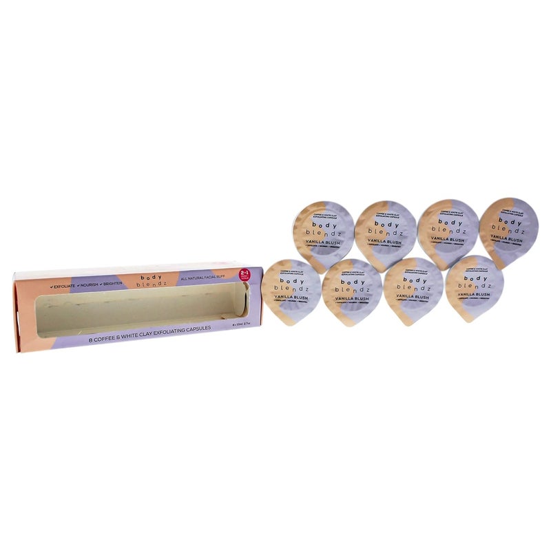 2in1 Mask and Scrub Exfoliating Capsules for Women 8 Count