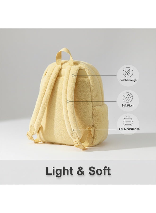 Y&D Cartoon chicken plush animal backpack Children's Kindergarten Knapsack Soft light Mini toy backpack Birthday gift - Image 5