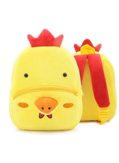 Y&D Cartoon chicken plush animal backpack Children's Kindergarten Knapsack Soft light Mini toy backpack Birthday gift  - Image 1