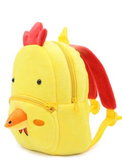 Y&D Cartoon chicken plush animal backpack Children's Kindergarten Knapsack Soft light Mini toy backpack Birthday gift  - Image 2